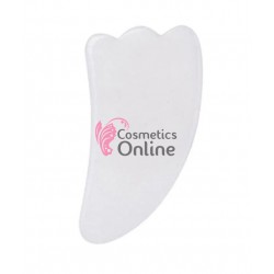 Accesoriu de masaj din sticla pentru masaj Gua Sha Cod AST006 Alb